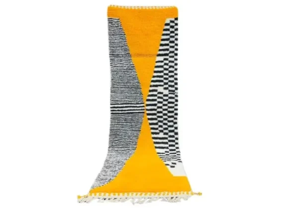 Design sans titre-svg Tapis couloir Berbères Marocains Beni Ouarain