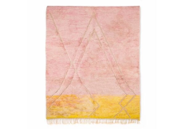 tapis luxueux berbère marocain mrirt